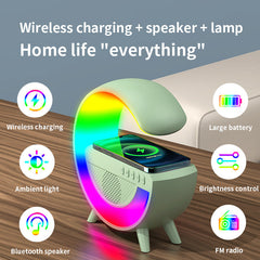 Wireless Charging LED Lamp