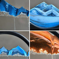 3D Moving Glass Sandscape Art Painting